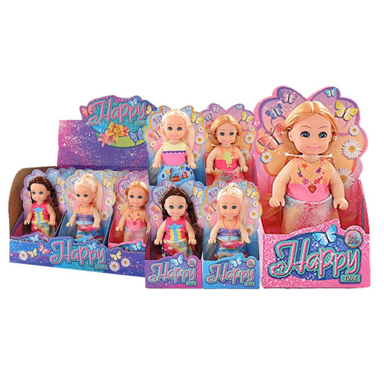 Κούκλα 11cm Happy Time 13x7x4cm ToyMarkt 98240