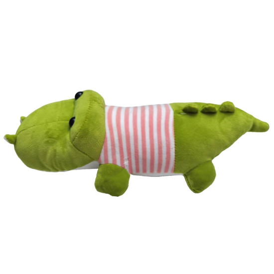 Λούτρινο Soft Κροκόδειλος με Μπλούζα 38cm ToyMarkt 99534