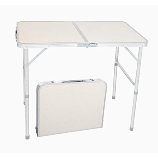 Σπαστό τραπέζι Αλουμινίου για κάμπινγκ με 4 σκαμπό 1,20x60cmx5,5cm – ΟΕΜ