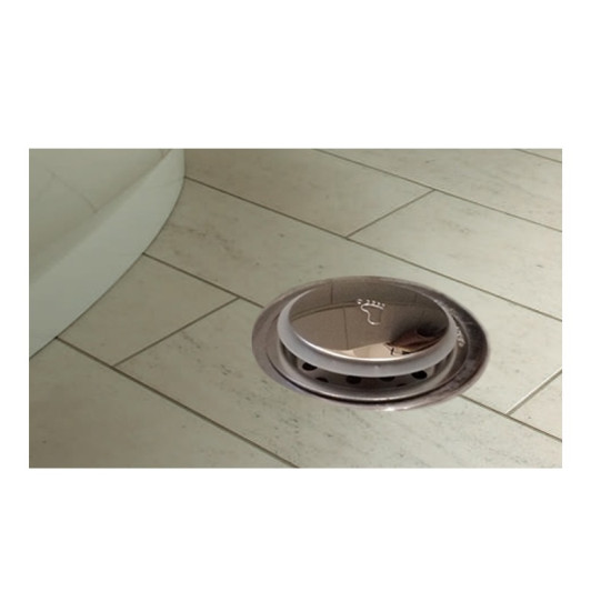 Ανοξείδωτο Στεγανό Σιφόνι Μπάνιου Τύπου Pop Up Στρογγυλό – ΟΕΜ