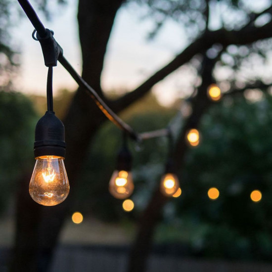 Αδιάβροχη Γιρλάντα Φωτισμού Εξωτερικού Χώρου 5 Μέτρα με 10 Ντουί E27 RZ.DC-5M10D Μαύρη RIXME Αδιάβροχη Γιρλάντα Φωτισμού Εξωτερικού Χώρου 5 Μέτρα με 10 Ντουί E27 RZ.DC-5M10D Μαύρη RIXME