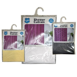 Κουρτίνα Μπάνιου Μονοχρωμο Peva 180x180cm Homie 1011101