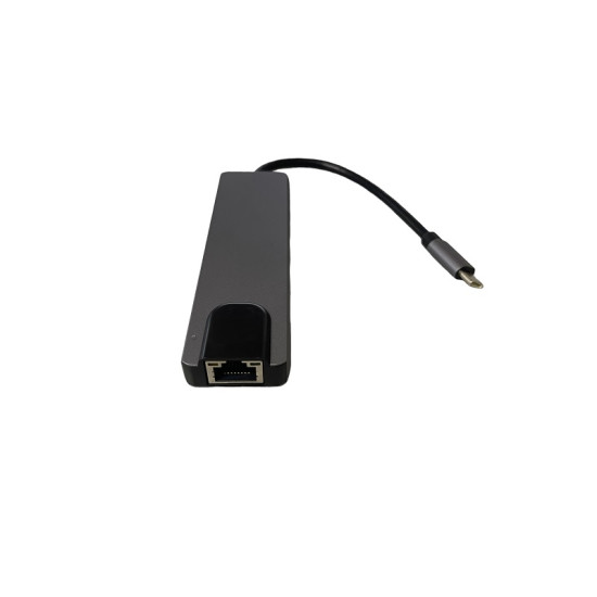 Αντάπτορας Type-C σε HDTV 6 in 1 - 1ΤΕΜ. - ΟΕΜ Αντάπτορας Type-C σε HDTV 6 in 1 - 1ΤΕΜ. - ΟΕΜ