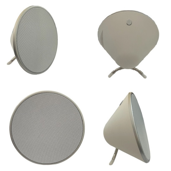 Μίνι Φορητό Ηχείο Bluetooth Λευκό S009 - ΟΕΜ