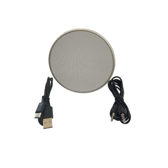 Μίνι Φορητό Ηχείο Bluetooth Λευκό S009 - ΟΕΜ