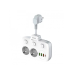 Πολύπριζο με 2 υποδοχές AC 3x USB, USB-C SE2435 2500W (λευκό) LDNIO