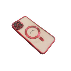 Θήκη Back Cover Magsafe Για iPhone 14 Plus Κόκκινο - ΟΕΜ