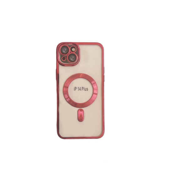 Θήκη Back Cover Magsafe Για iPhone 14 Plus Κόκκινο - ΟΕΜ