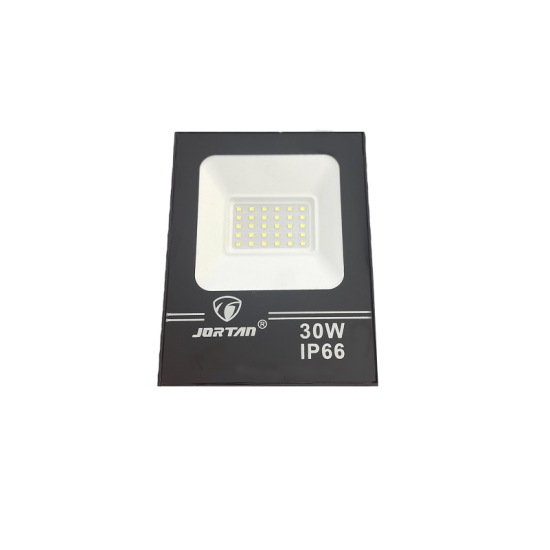 Αδιάβροχος προβολέας LED 30W 2400LM 220V ψυχρό λευκό IP66 Jortan TP30W - OEM