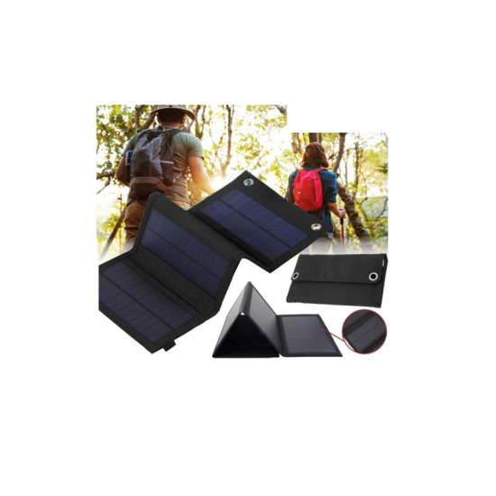 Αναδιπλούμενο Ηλιακό Πάνελ Φόρτισης με Δύο Υποδοχές USB 21W (8279) - ΟΕΜ Αναδιπλούμενο Ηλιακό Πάνελ Φόρτισης με Δύο Υποδοχές USB 21W (8279) - ΟΕΜ