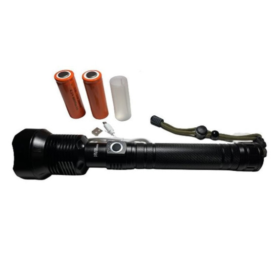 Φακός Led ισχυρός επαναφορτιζόμενος επαγγελματικός Hx-X82p70 - ΟΕΜ