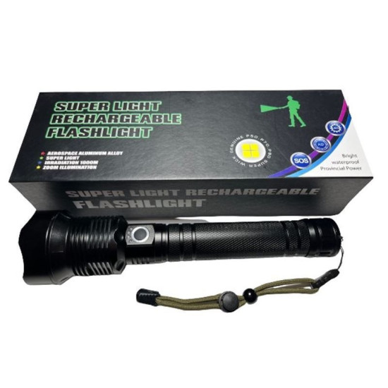 Φακός Led ισχυρός επαναφορτιζόμενος επαγγελματικός Hx-X82p70 - ΟΕΜ