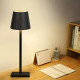 Επιτραπέζιο Φωτιστικό LED Αφής 3πλου Ρυθμιζόμενου Λευκού Φωτισμού 37cm – Μαύρο