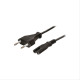 ΚΑΛΩΔΙΟ ΤΡΟΦΟΔΟΣΙΑΣ 2PIN COPPER 1.5M ΜΑΥΡΟ- (CAB-P021)