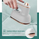 Μίνι ηλεκτρικό σίδερο ταξιδιού Mini Electric Iron Λευκό