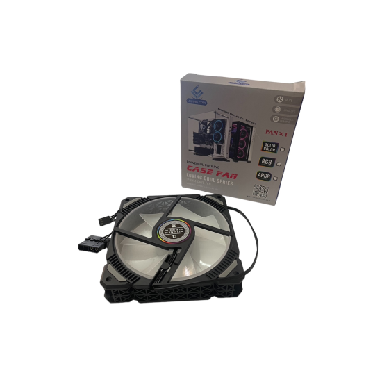 Loving cool PWM Case Fan 120mm με Σύνδεση 2-Pin Μπλε