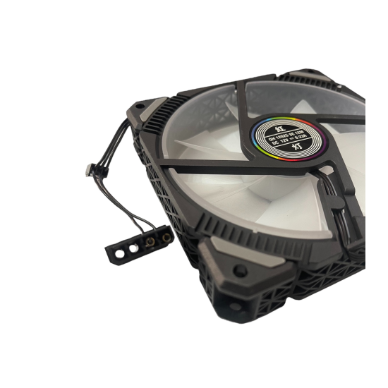 Loving cool PWM Case Fan 120mm με Σύνδεση 2-Pin Κόκκινο