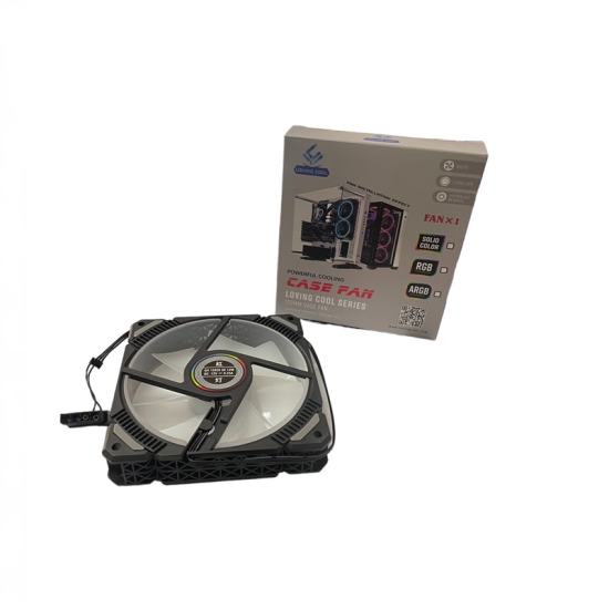 Loving cool PWM Case Fan 120mm με Σύνδεση 2-Pin Κόκκινο