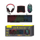 ΣΕΤ GAMING ΠΛΗΚΤΡΟΛΟΓΙΟ ΜΕ RGB ΦΩΤΙΣΜΟ & ΠΟΝΤΙΚΙ AS-1088 4τεμ. ΟΕΜ