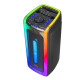 Φορητό ηχείο Karaoke/BT/FM/TF/USB 2x8
