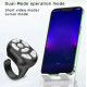 Ασύρματο Χειριστήριο-Δαχτυλίδι Bluetooth Κινητού για Απομακρυσμένη Διαχείριση Εφαρμογών, Selfie και Βίντεο Μαύρο ΟΕΜ