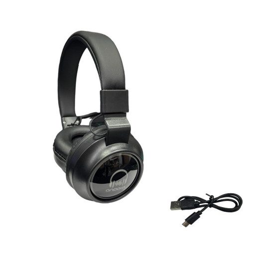 Ασύρματα bluetooth hifi ακουστικά Andowl μαύρα