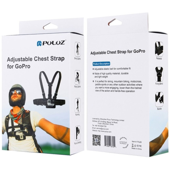 Ιμάντας Στήριξης Στήθους for GoPro Hero Puluz PU26