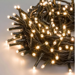 400 LED Χριστουγεννιάτικα Φωτάκια 28m σε Λευκό Θερμό Χρώμα ΟΕΜ