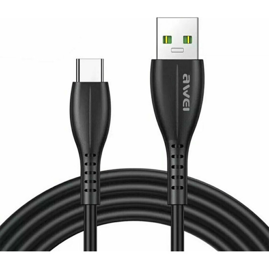 Καλώδιο Awei CL-115T USB-A to Type-C (Μαύρο)