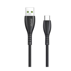 Καλώδιο Awei CL-115T USB-A to Type-C (Μαύρο)