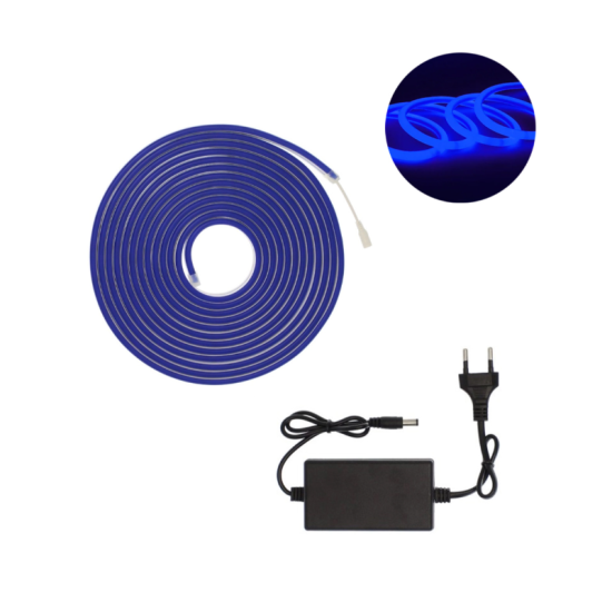 Αδιάβροχη Led Ταινία Neon 12V 5m IP65 RZ-0023 RIXME