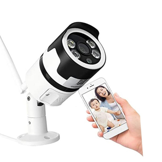 IP Κάμερα Παρακολούθησης Wi-Fi 1080p Αδιάβροχη με Φακό 3.6mm Jortan JT-82216