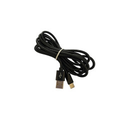 Καλώδιο Speed Braided USB 2.0 to micro USB 2m Μαύρο TM-502