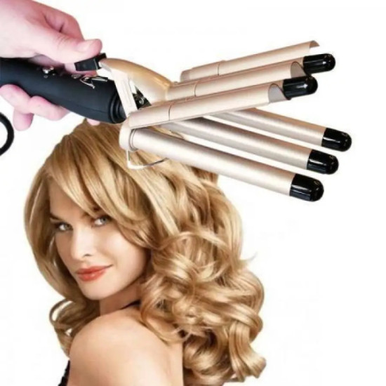 Τριπλό ψαλίδι μαλλιών για κυματιστές μπούκλες Geemy GM2933 - OEM