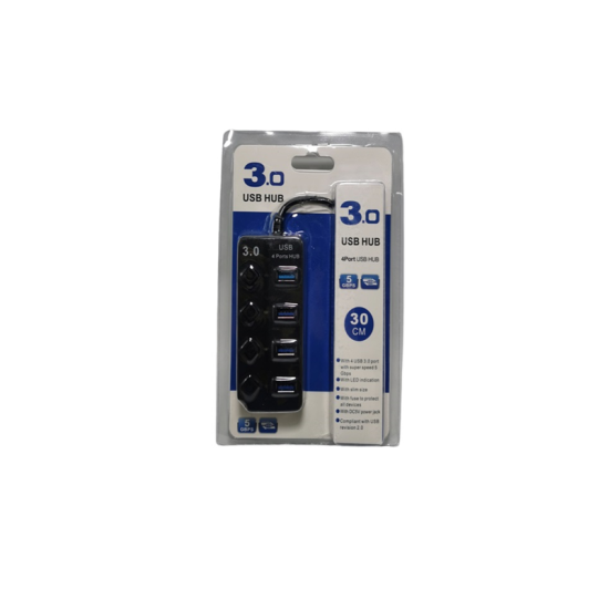 Usb hub 3.0 / 4 θυρών με διακόπτες τροφοδοσίας και προσαρμογέα HQ-4-PORT Usb hub 3.0 / 4 θυρών με διακόπτες τροφοδοσίας και προσαρμογέα HQ-4-PORT