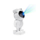 Παιδικό φωτιστικό Projector Astronaut star light με ηχείο Λευκό - ΟΕΜ