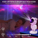 Παιδικό φωτιστικό Projector Astronaut star light με ηχείο Λευκό - ΟΕΜ