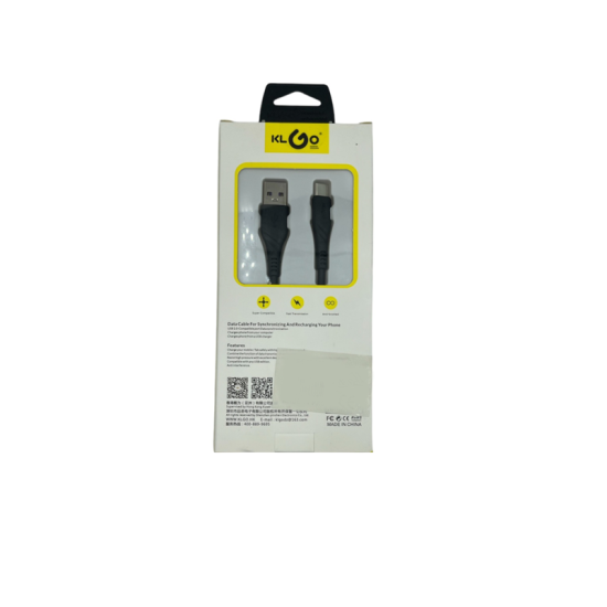 Καλώδιο Ταχείας Φόρτισης USB to Type-C 1m KLGO S-96