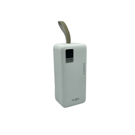 KLGO KP-94 Power Bank 50000mAh 22.5W Λευκό