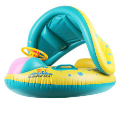 Βάρκα σωσίβιο Swimtrainer με Μήκος 73εκ. σκίαστρο και τιμόνι - ΟΕΜ