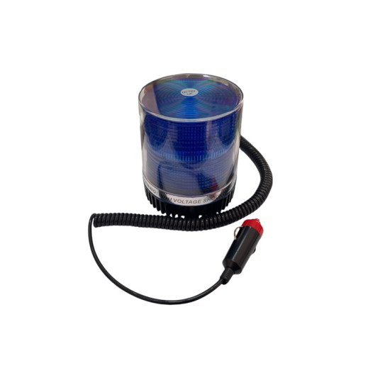 Φάρος Led Αστυνομίας Μπλε 12 Volt Dc Με Μαγνήτη Strobe – ΟΕΜ