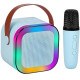 Ασύρματο Ηχείο Bluetooth με μικρόφωνο Karaoke K12 Μπλε