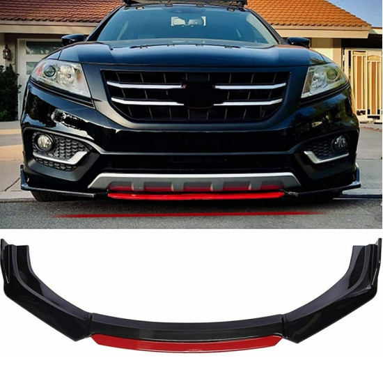 Μπροστινός Προφυλακτήρας Αυτοκινήτου Carbon Lip Extension Spoiler Ρυθμιζόμενος – ΟΕΜ