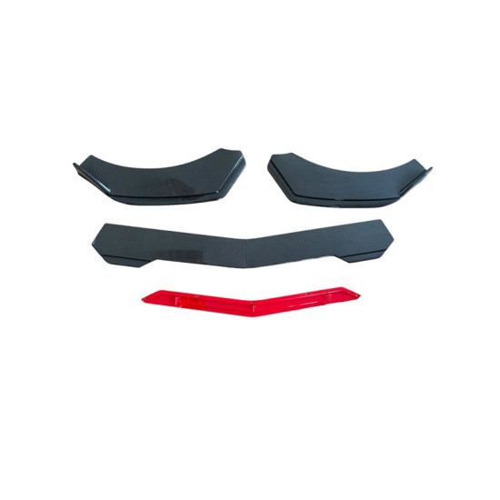 Μπροστινός Προφυλακτήρας Αυτοκινήτου Carbon Lip Extension Spoiler Ρυθμιζόμενος – ΟΕΜ