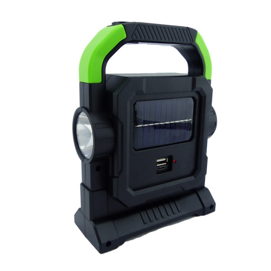  Επαναφορτιζόμενος  φορητός λαμπτήρας με ηλιακό πάνελ 32 SMD LED Powermaster HC-7078-Β