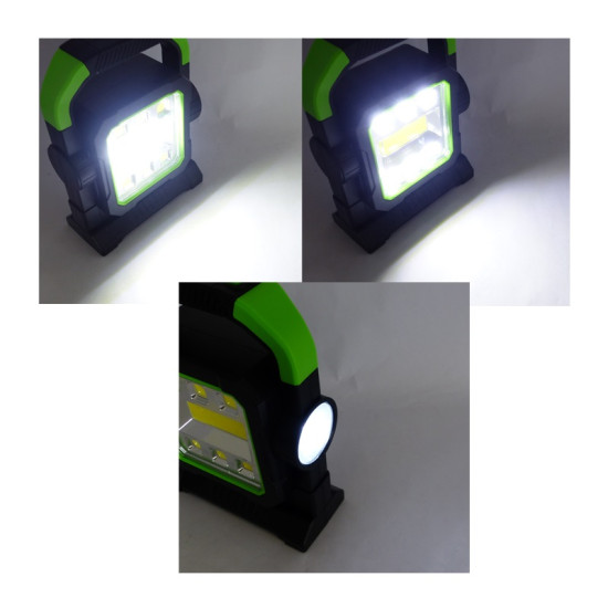  Επαναφορτιζόμενος  φορητός λαμπτήρας με ηλιακό πάνελ 32 SMD LED Powermaster HC-7078-Β