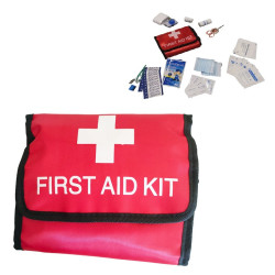 Φαρμακείο – τσαντάκι πρώτων βοηθειών γεμάτο, 8919 – 21x15cm