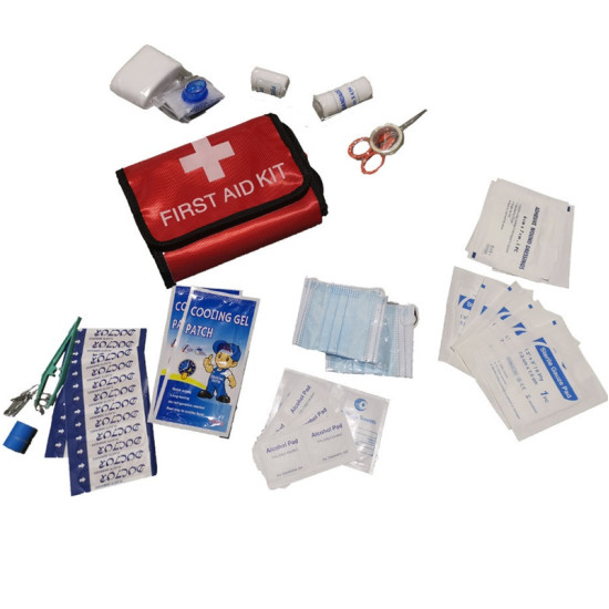 Φαρμακείο – τσαντάκι πρώτων βοηθειών γεμάτο, 8919 – 21x15cm
