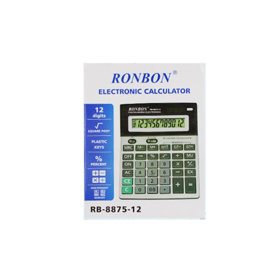 Αριθμομηχανή γραφείου 12 ψηφίων Electronic calculator RB-8875-12