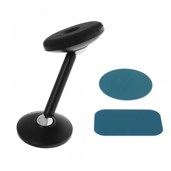 Μαγνητική αυτοκόλλητη βάση στήριξης κινητού για το αυτοκίνητο μαύρη X22 Awei